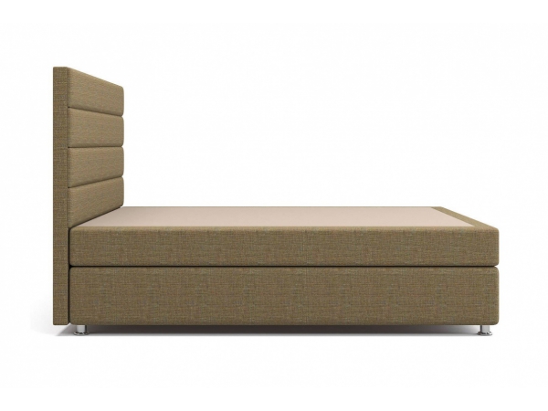 Кровать Гаванна Box Spring (с матрасом) коричневая Арт: 2017003000500